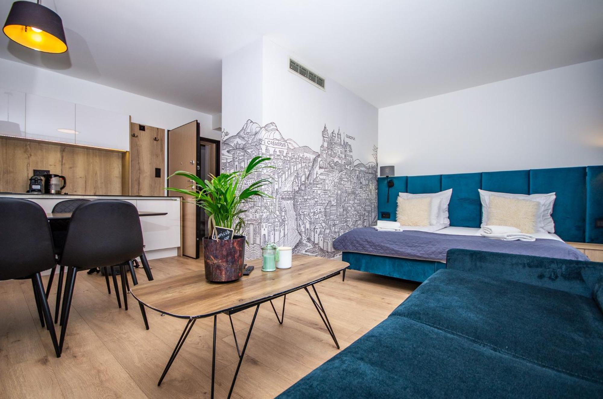 Inpoint Apartments G15 Near Old Town & Kazimierz District & Parking Option Krakow Ruang foto